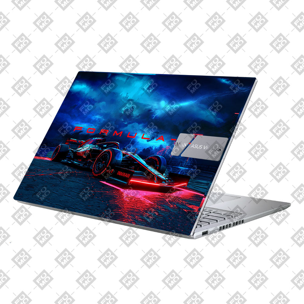 Fututristic Formula 1 Asus Vivobook 16 X1605V Laptop Skin