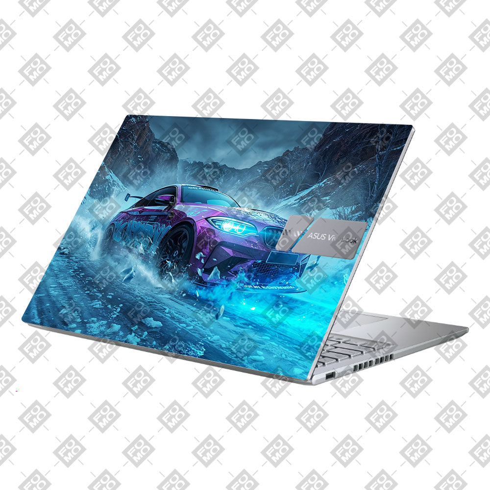 Neon Drift Car Asus Vivobook 16 X1605V Laptop Skin