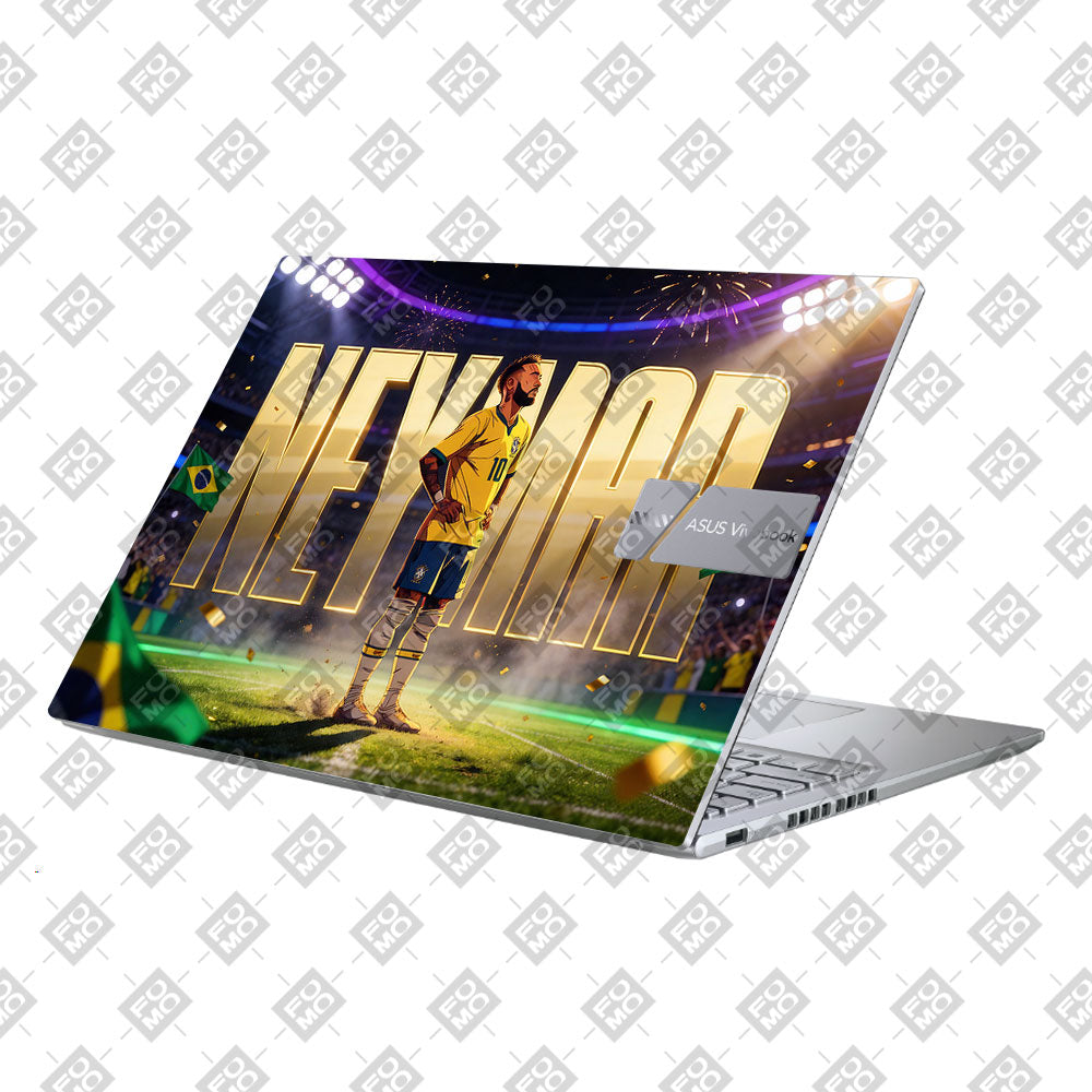Golden Flair Aura Asus Vivobook 16 X1605V Laptop Skin