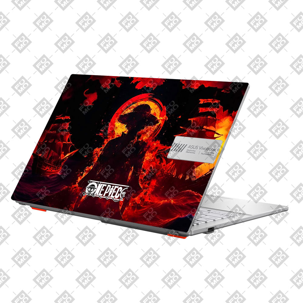 Luffy's Burning Tide Asus Vivobook Go 15 E1504G Laptop Skin