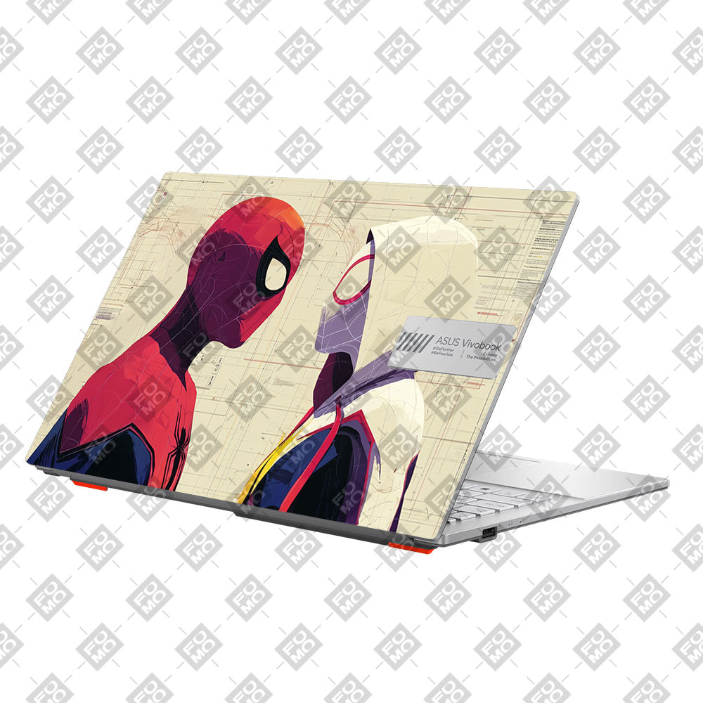Spider Man X Spider Gwen Asus Vivobook Go 15 E1504G Laptop Skin