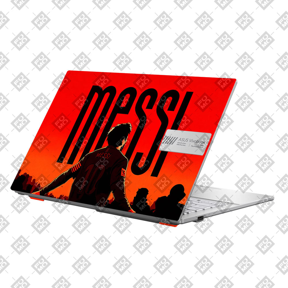 Messi Red Aura Asus Vivobook Go 15 E1504G Laptop Skin
