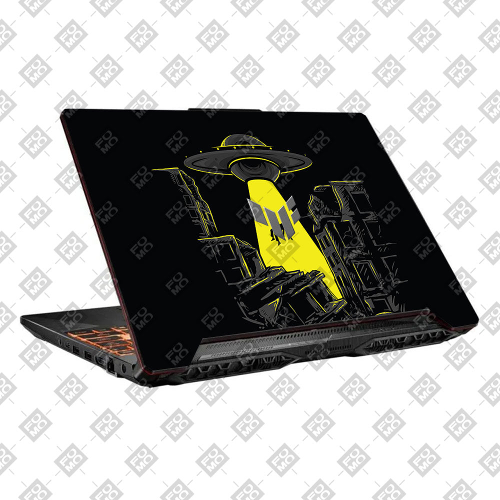 Alien Abduction Asus TUF F15 FX506 and A15 FA506 Laptop Skin