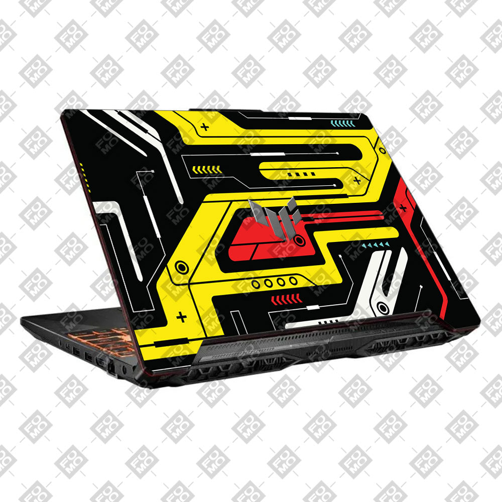 Retro Cyberpunk Asus TUF F15 FX506 and A15 FA506 Laptop Skin