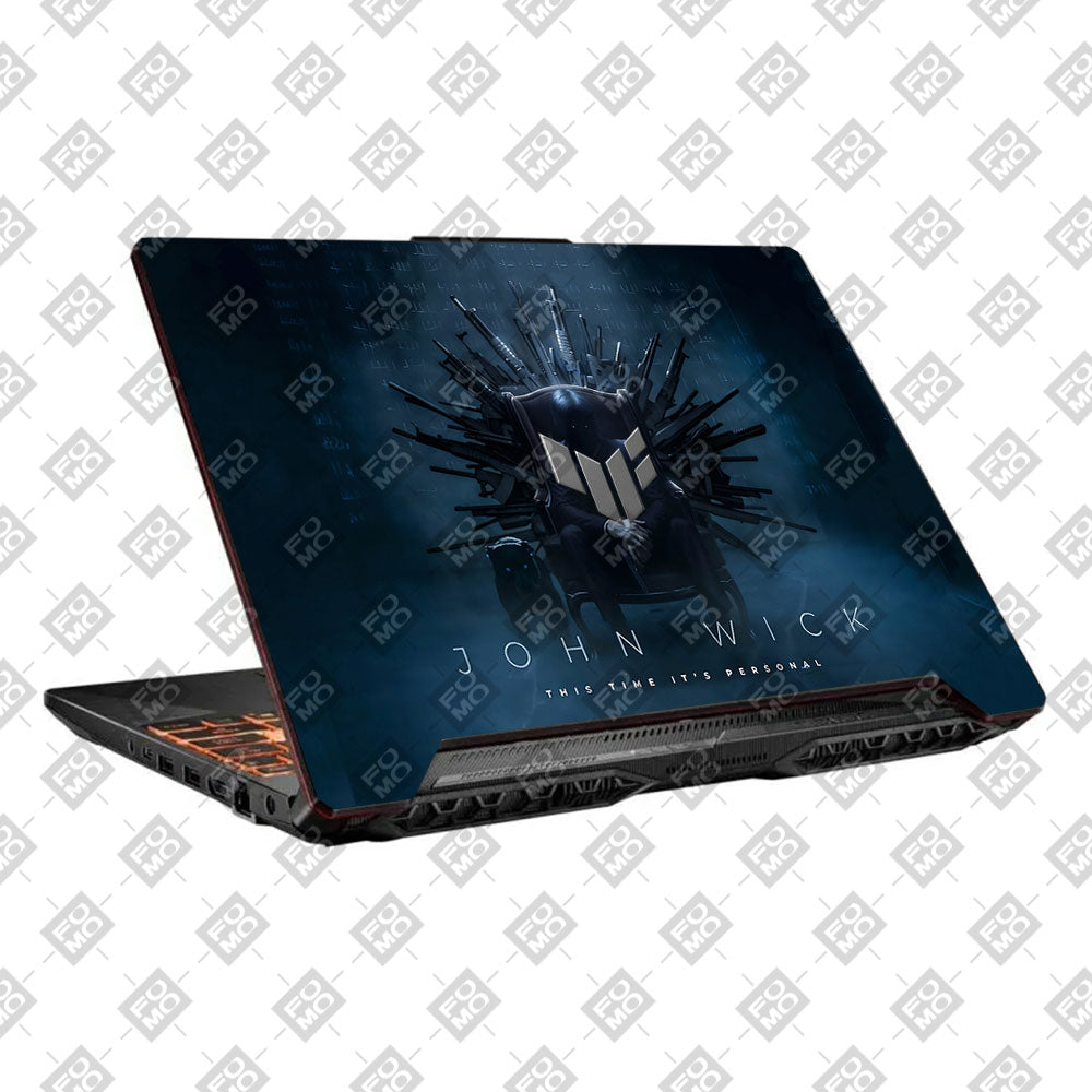 Suited Assassin Noir Asus TUF F15 FX506 & A15 FA506 Laptop Skin