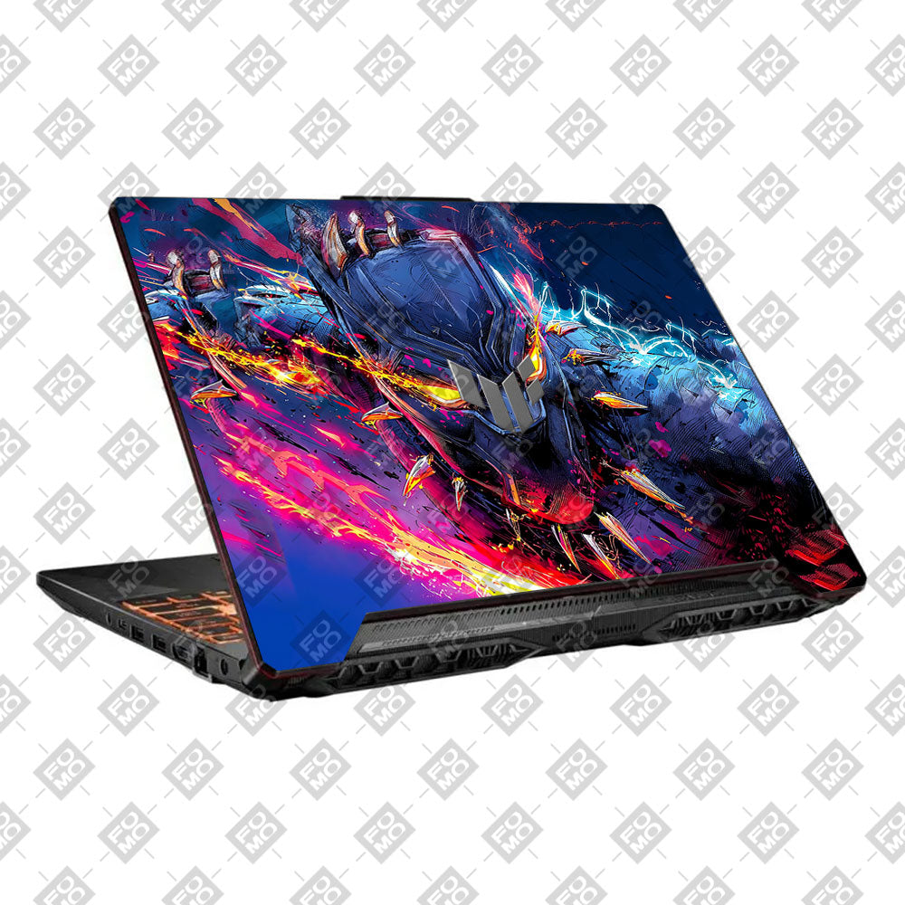 Vibranium Fury Wakandan Charge Asus TUF F15 FX506 & A15 FA506 Laptop Skin