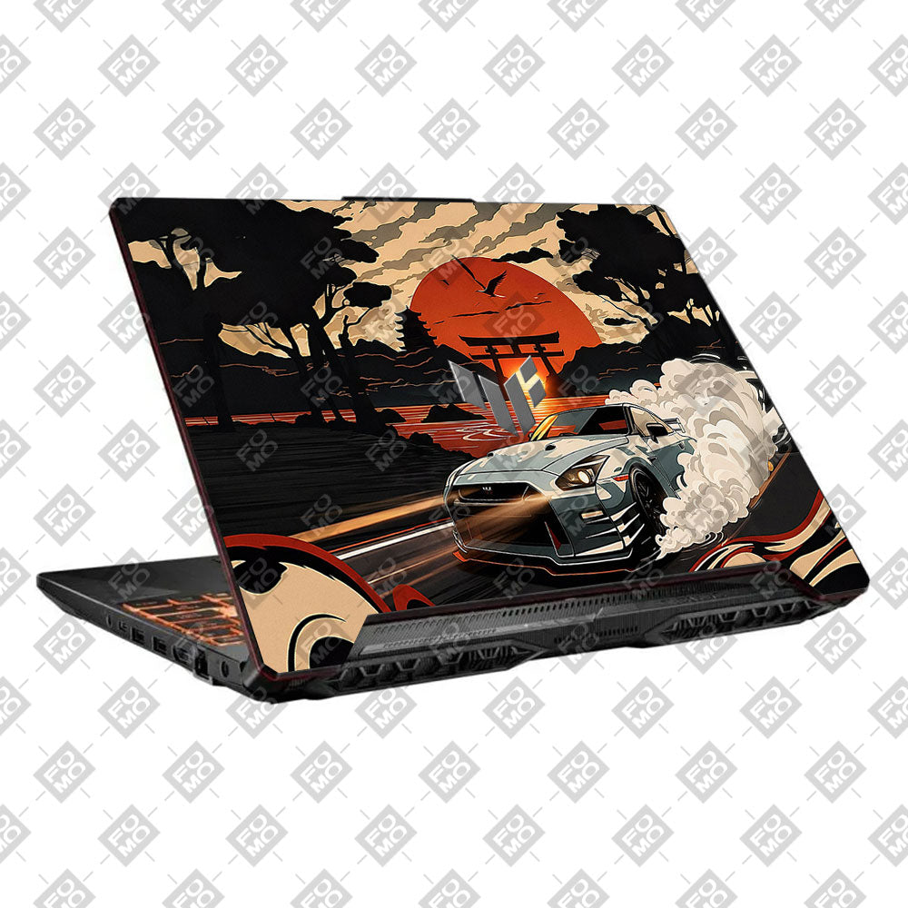 Samurai Street Racer Asus TUF F15 FX506 & A15 FA506 Laptop Skin