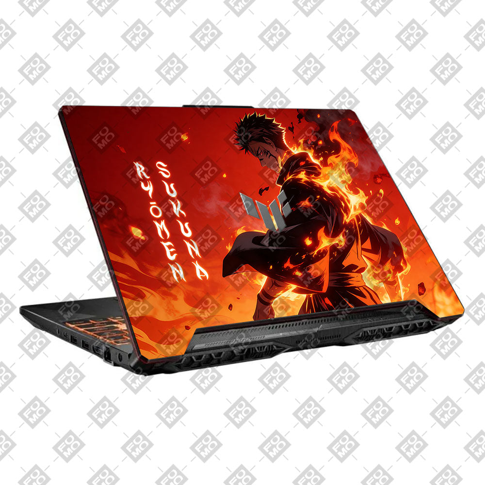 Anime Curse Demon Asus TUF F15 FX506 & A15 FA506 Laptop Skin