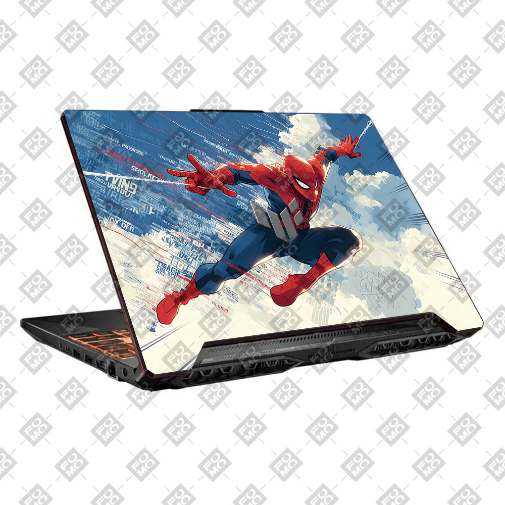 Spiderman Velocity Asus TUF F15 FX506 & A15 FA506 Laptop Skin
