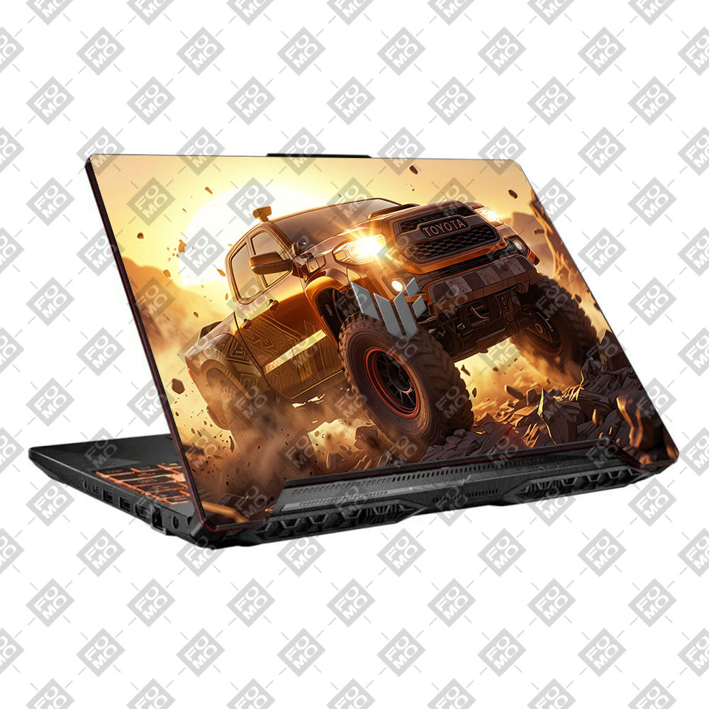 Toyota Off Road Beast Asus TUF F15 FX506 & A15 FA506 Laptop Skin