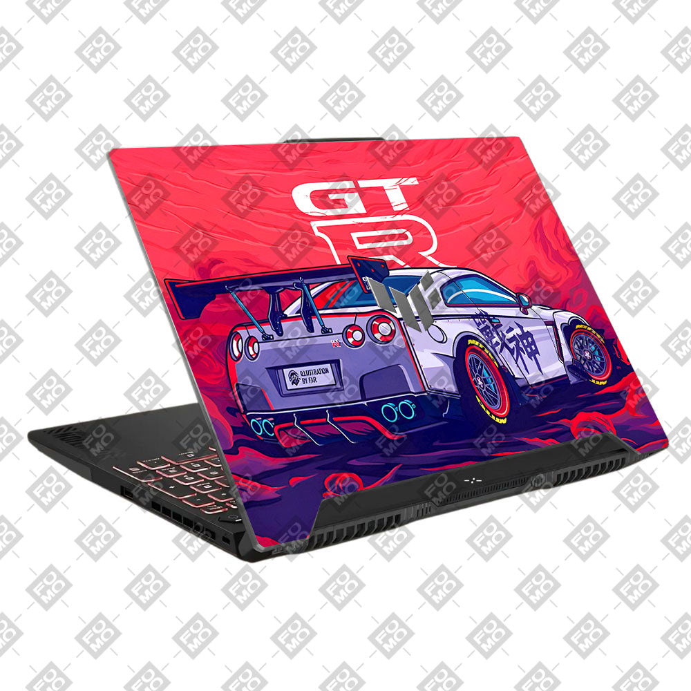 Nissan GTR Racing Edition Asus TUF F15 FX507 and A15 FA507 Laptop Skin