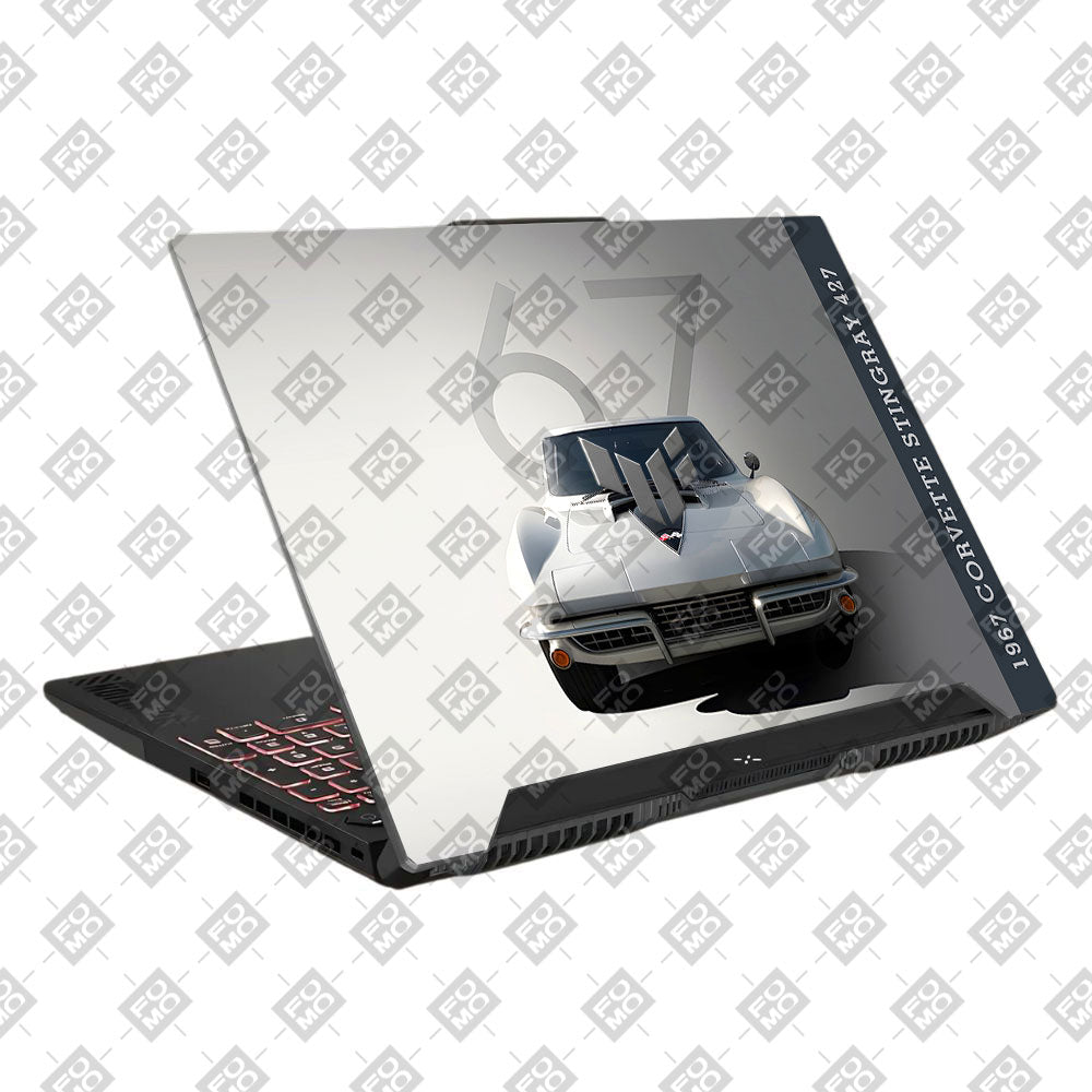 1967 Corvette Stingray 427 Asus TUF F15 FX507 and A15 FA507 Laptop Skin