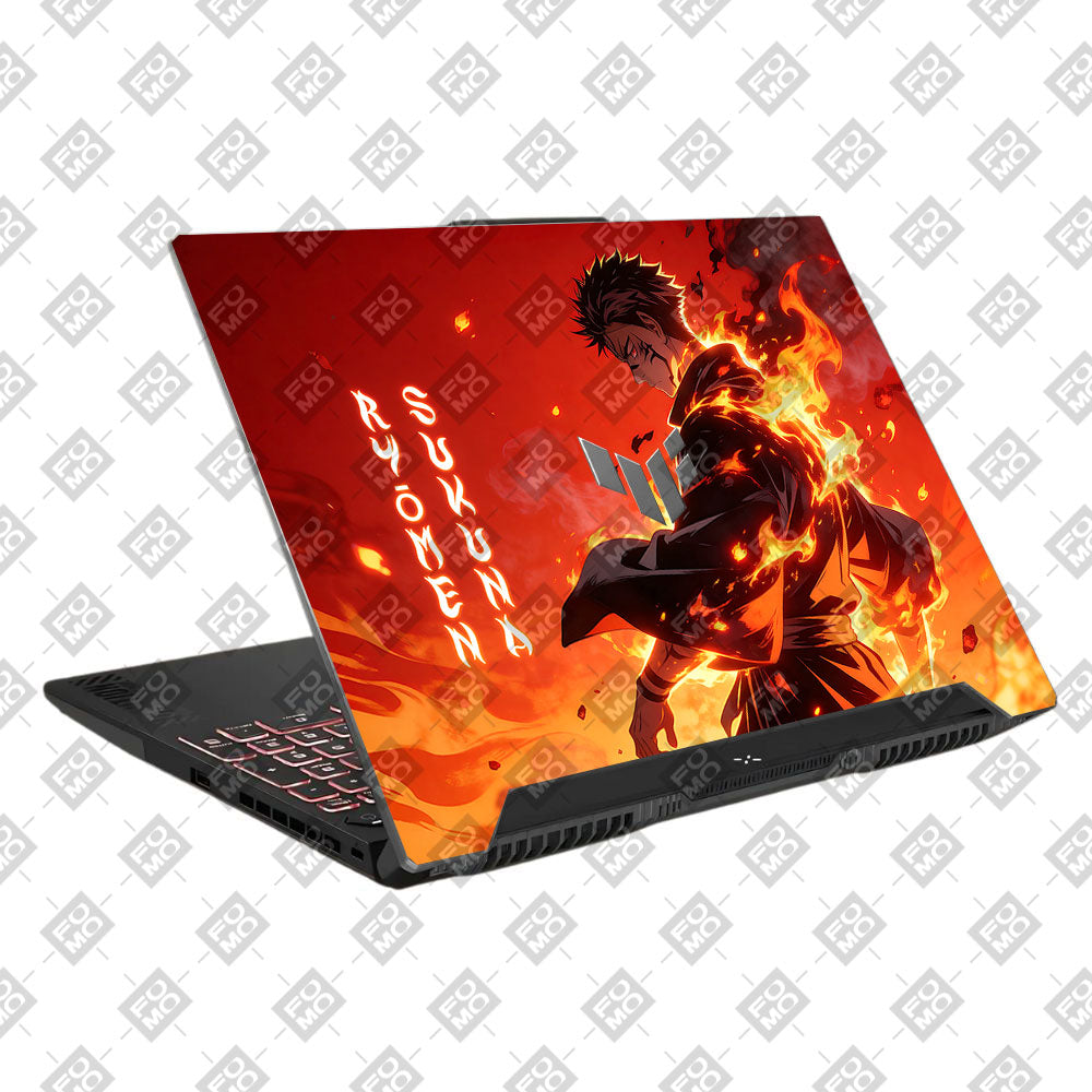 Anime Curse Demon Asus TUF F15 FX507 & A15 FA507 Laptop Skin