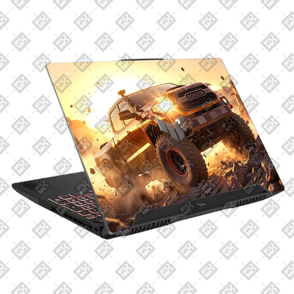 Toyota Off Road Beast Asus TUF F15 FX507 & A15 FA507 Laptop Skin