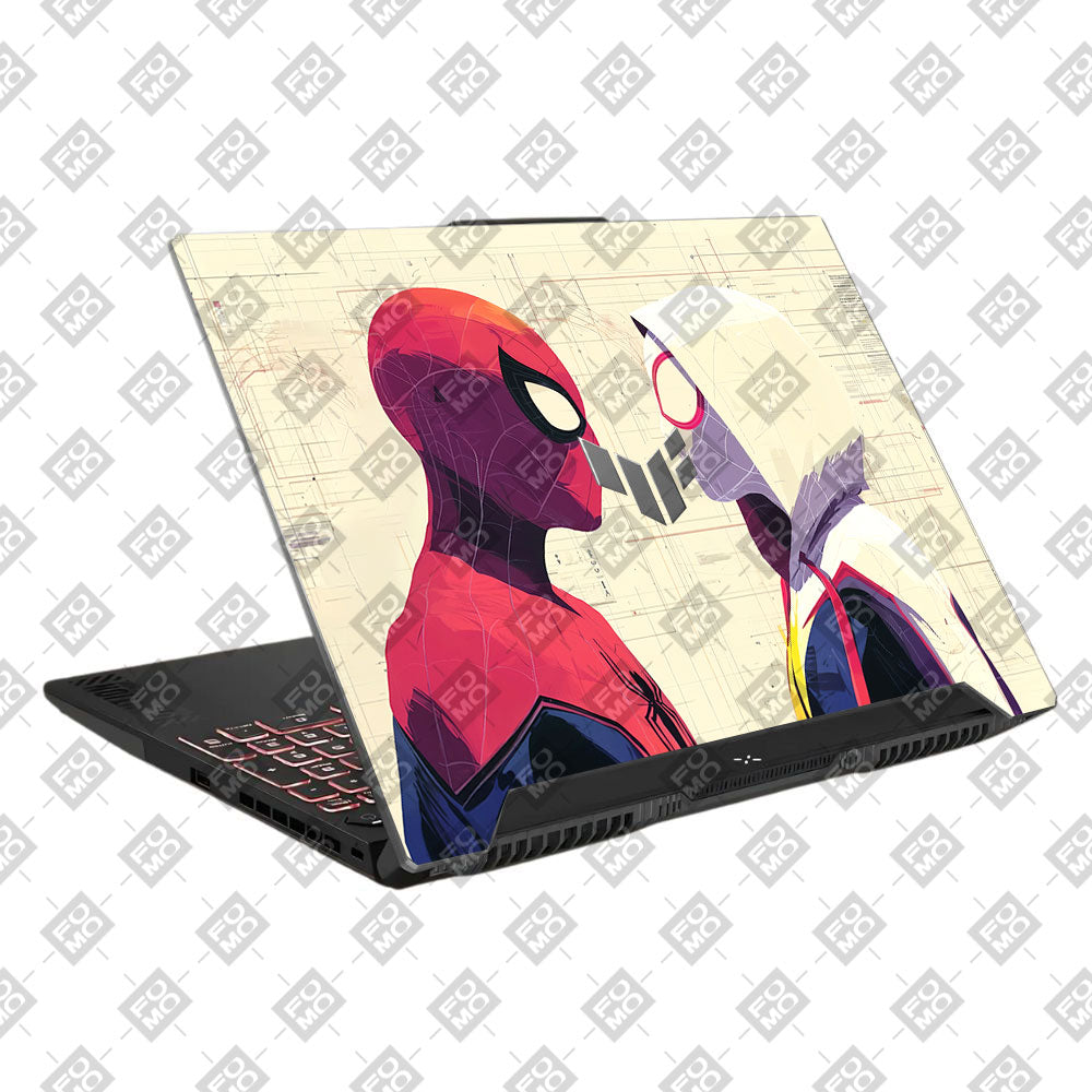 Spider Man X Spider Gwen Asus TUF F15 FX507 & A15 FA507 Laptop Skin