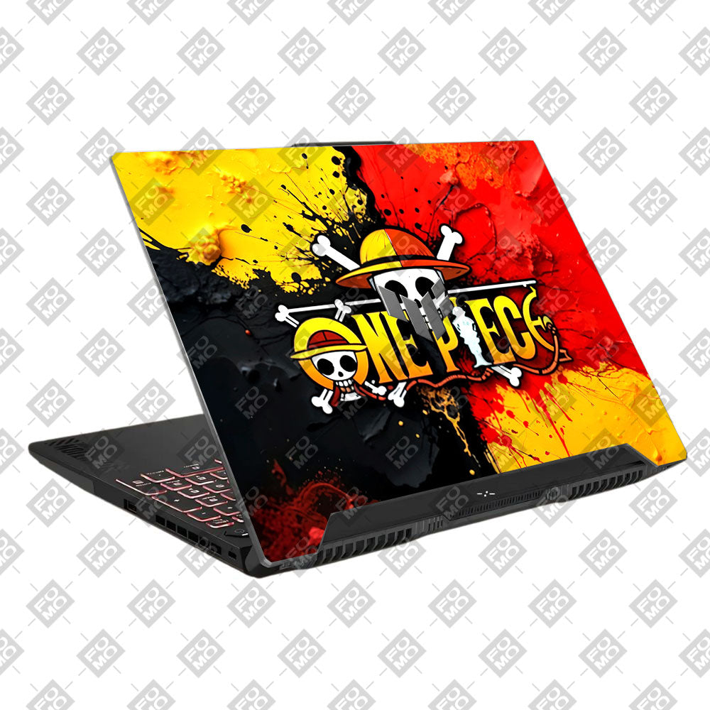 One Piece Paint Splash Asus TUF F15 FX507 & A15 FA507 Laptop Skin