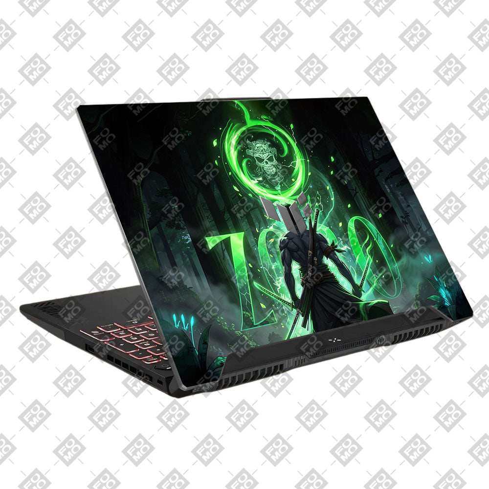 Emerald Blade Warrior Asus TUF F15 FX507 & A15 FA507 Laptop Skin