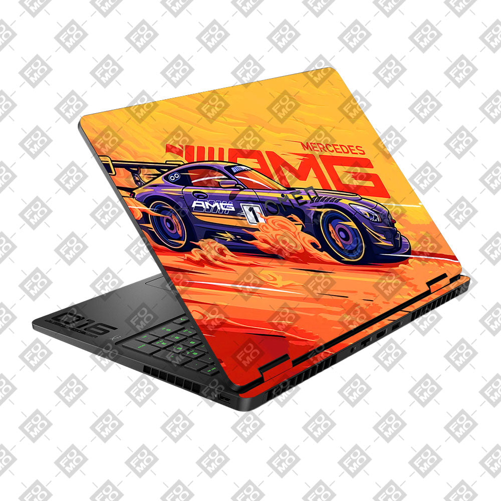 Mercedes AMG HP Omen Gaming 16 2025, 2026 Laptop Skin