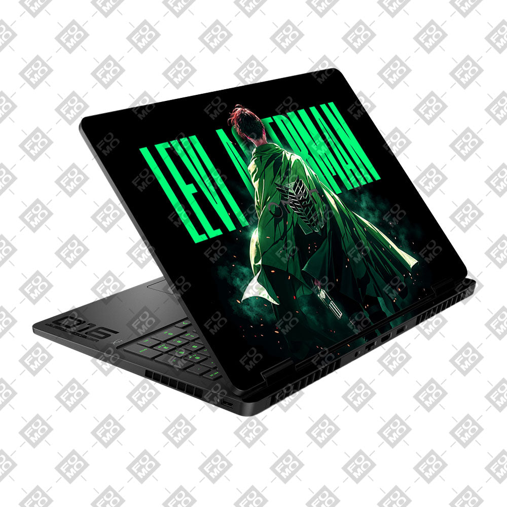 Levi Ackerman Stance HP Omen Gaming 16 2025, 2026 Laptop Skin