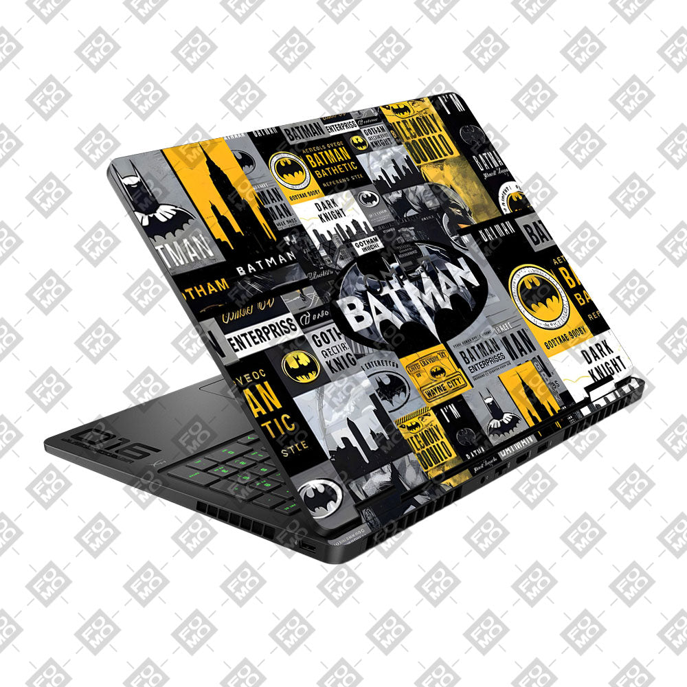Batman Collage HP Omen Gaming 16 2025, 2026 Laptop Skin