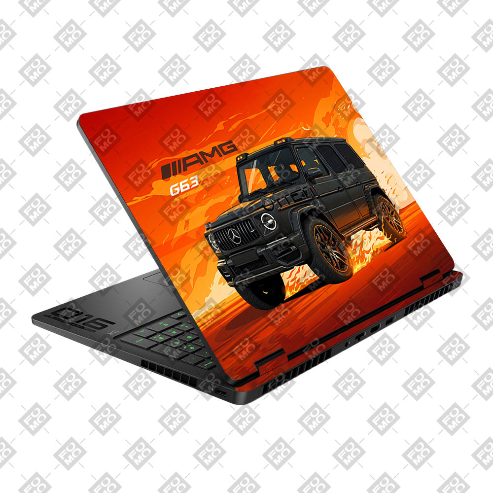 Mercedes AMG G63 HP Omen Gaming 16 2025, 2026 Laptop Skin