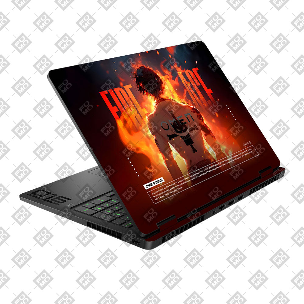 Fire Fist Ace HP Omen Gaming 16 2025, 2026 Laptop Skin
