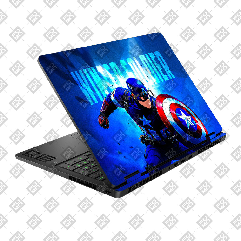 Shield of Justice Captain America HP Omen Gaming 16 2025, 2026 Laptop Skin