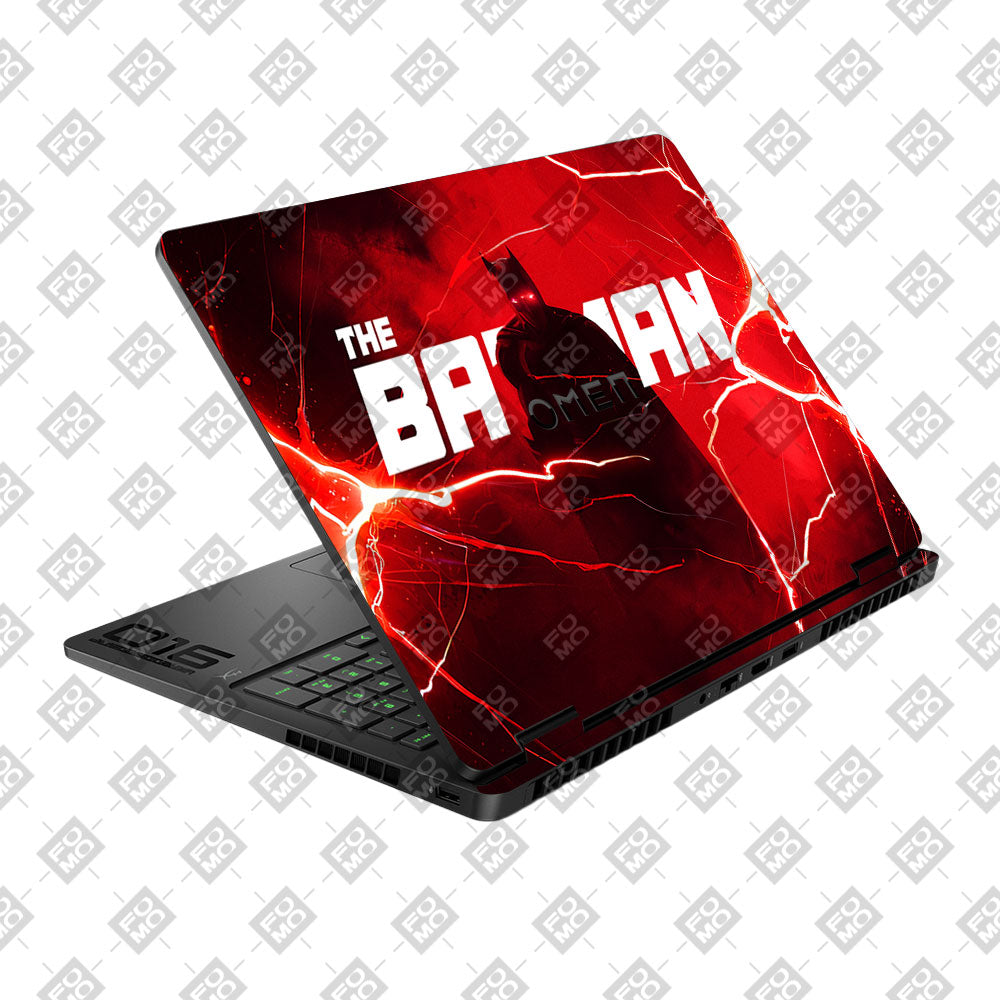 Red Rage Batman HP Omen Gaming 16 2025, 2026 Laptop Skin