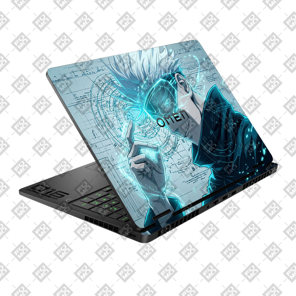 Gojo Satoru Power HP Omen Gaming 16 2025, 2026 Laptop Skin