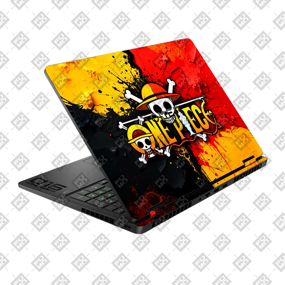 One Piece Paint Splash HP Omen Gaming 16 2025, 2026 Laptop Skin