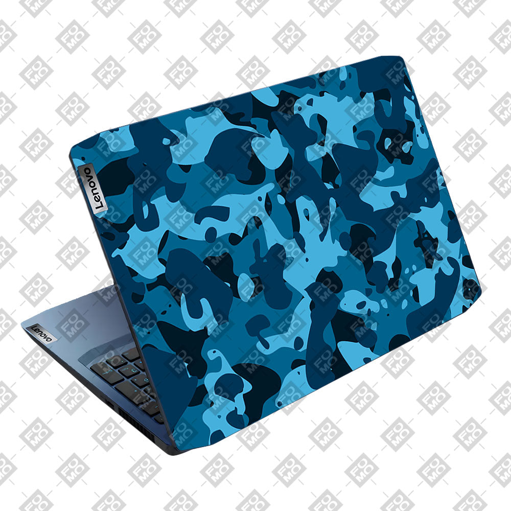 Deep Ocean Camo Lenovo Ideapad Gaming 3 15ARH05 and 15IMH05 Laptop Skin