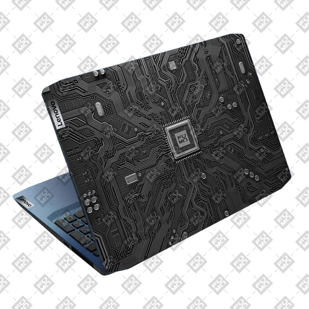 FOMO Circuit Dark Mode Lenovo Ideapad Gaming 3 15ARH05 and 15IMH05 Laptop Skin