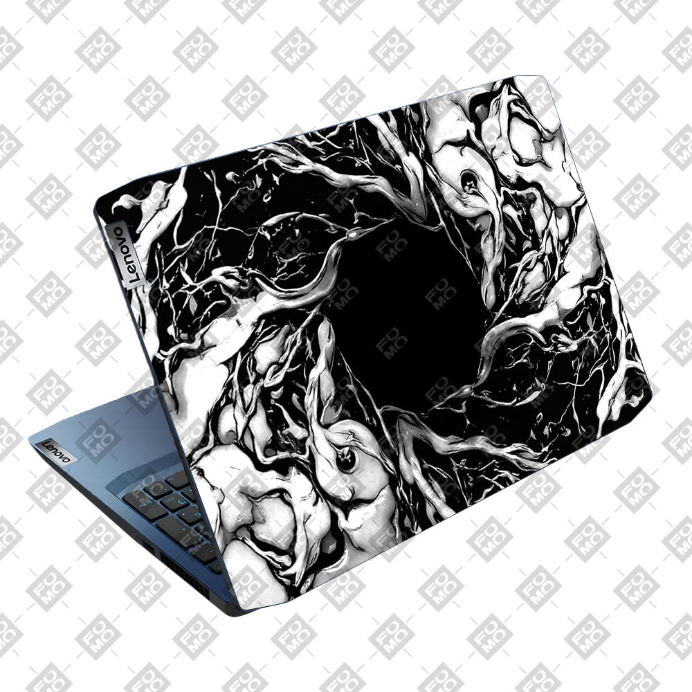 Spiderman Web Black Lenovo IdeaPad Gaming 3 15ARH05 and 15IMH05 Laptop Skin