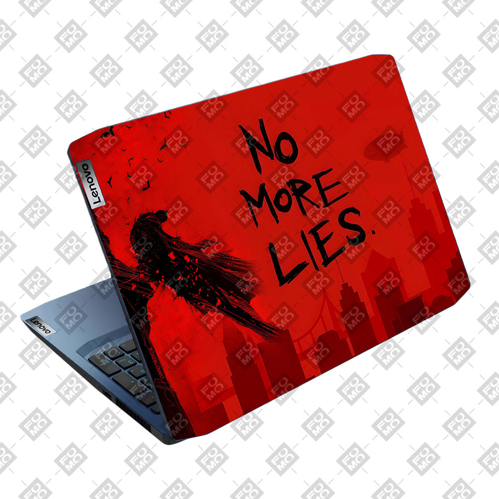 Batman No More Lies Lenovo IdeaPad Gaming 3 15ARH05 and 15IMH05 Laptop Skin