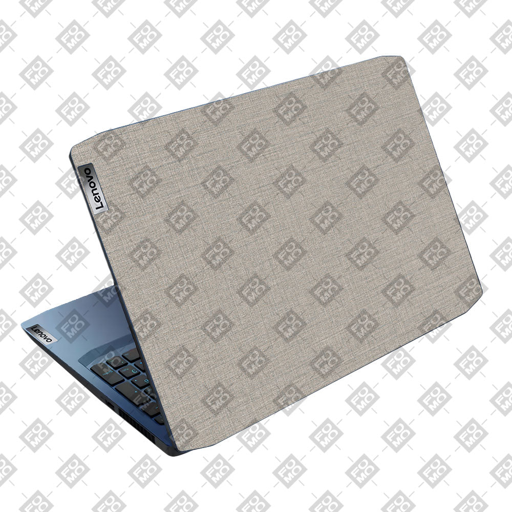 Textured Fabric Grey Lenovo IdeaPad Gaming 3 15ARH05 and 15IMH05 Laptop Skin