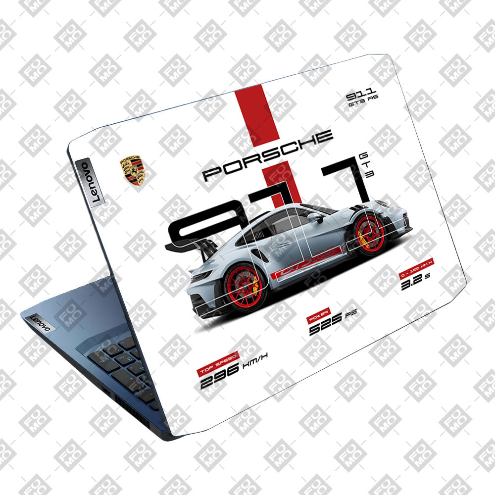 Porsche 911 GT3 RS Lenovo IdeaPad Gaming 3 15ARH05 and 15IMH05 Laptop Skin