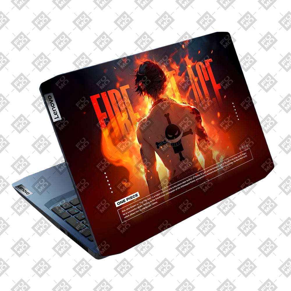Fire Fist Ace Lenovo IdeaPad Gaming 3 15ARH05 and 15IMH05 Laptop Skin