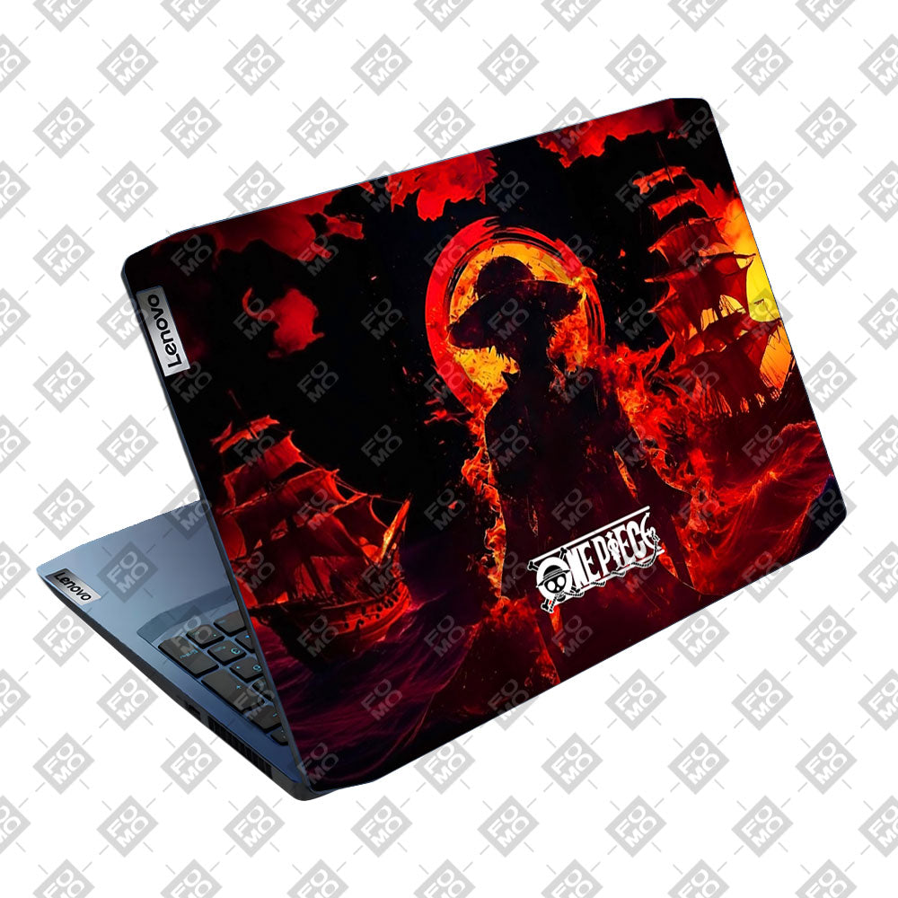 Luffy's Burning Tide Lenovo IdeaPad Gaming 3 15ARH05 and 15IMH05 Laptop Skin