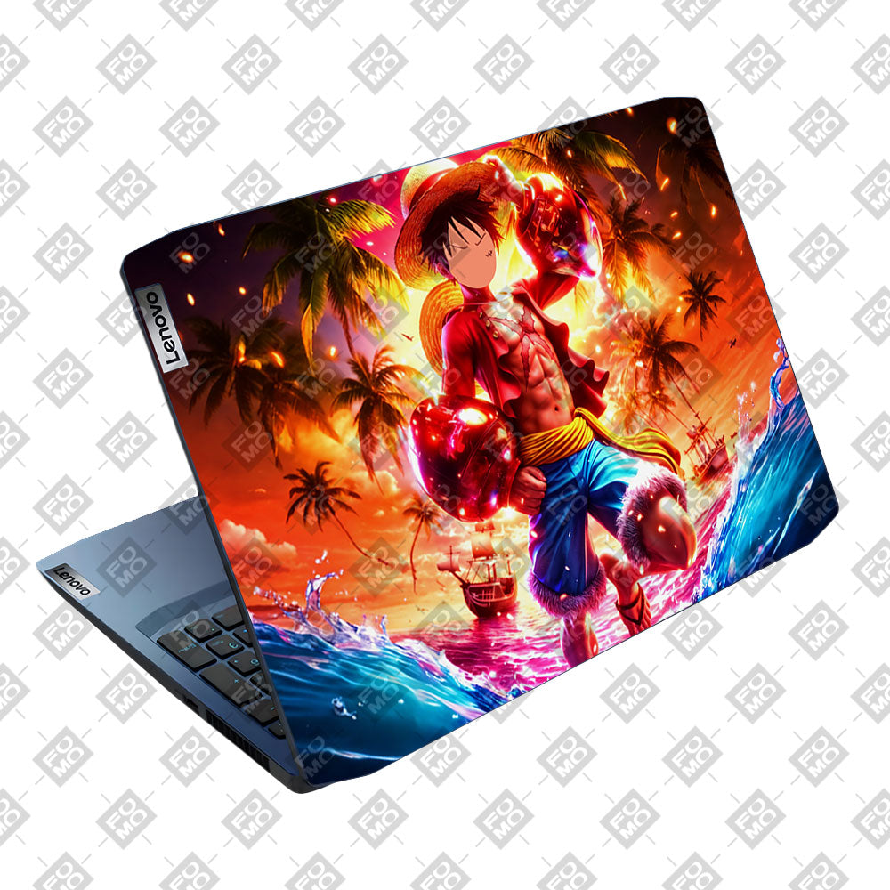 Luffy's Radiant Will Lenovo IdeaPad Gaming 3 15ARH05 and 15IMH05 Laptop Skin
