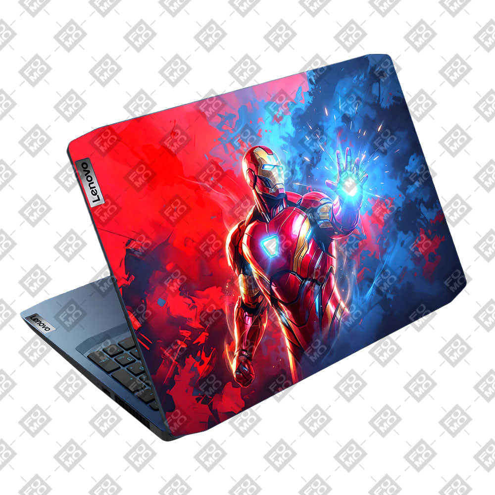 Iron Man Arc Reactor Power Lenovo IdeaPad Gaming 3 15ARH05 and 15IMH05 Laptop Skin
