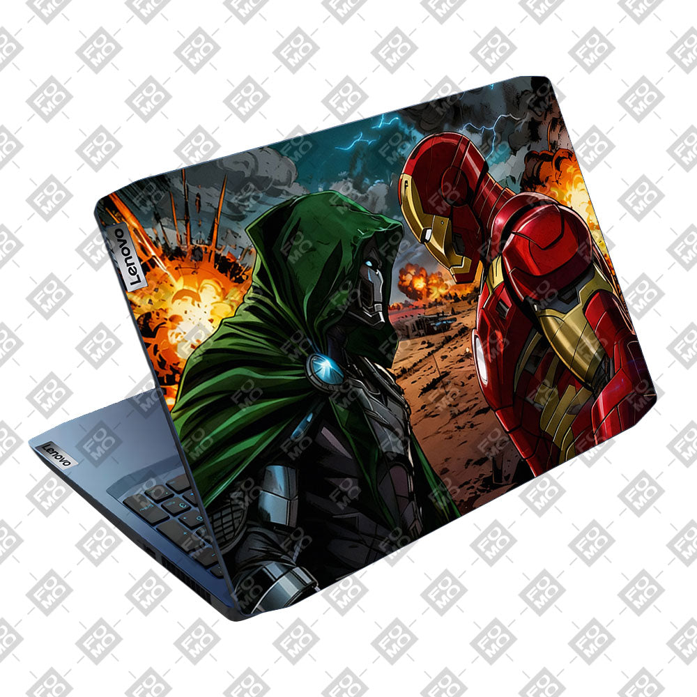 Iron Man vs Doom Lenovo IdeaPad Gaming 3 15ARH05 and 15IMH05 Laptop Skin