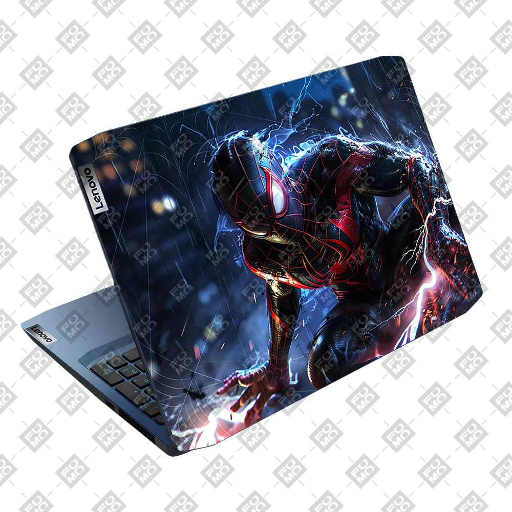 Miles Morales Shockwave Lenovo IdeaPad Gaming 3 15ARH05 and 15IMH05 Laptop Skin