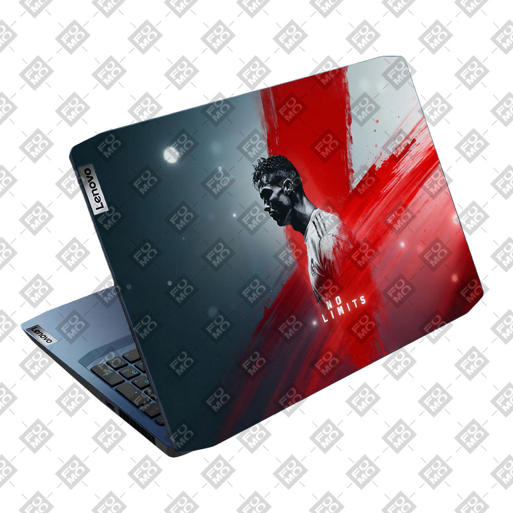 No Limits Ronaldo Spirit Lenovo IdeaPad Gaming 3 15ARH05 and 15IMH05 Laptop Skin