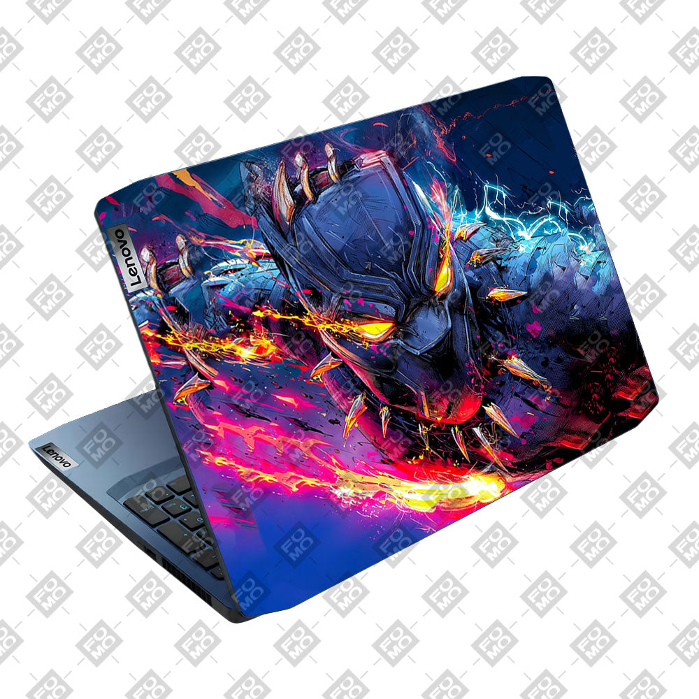 Vibranium Fury Wakandan Charge Lenovo IdeaPad Gaming 3 15ARH05 and 15IMH05 Laptop Skin
