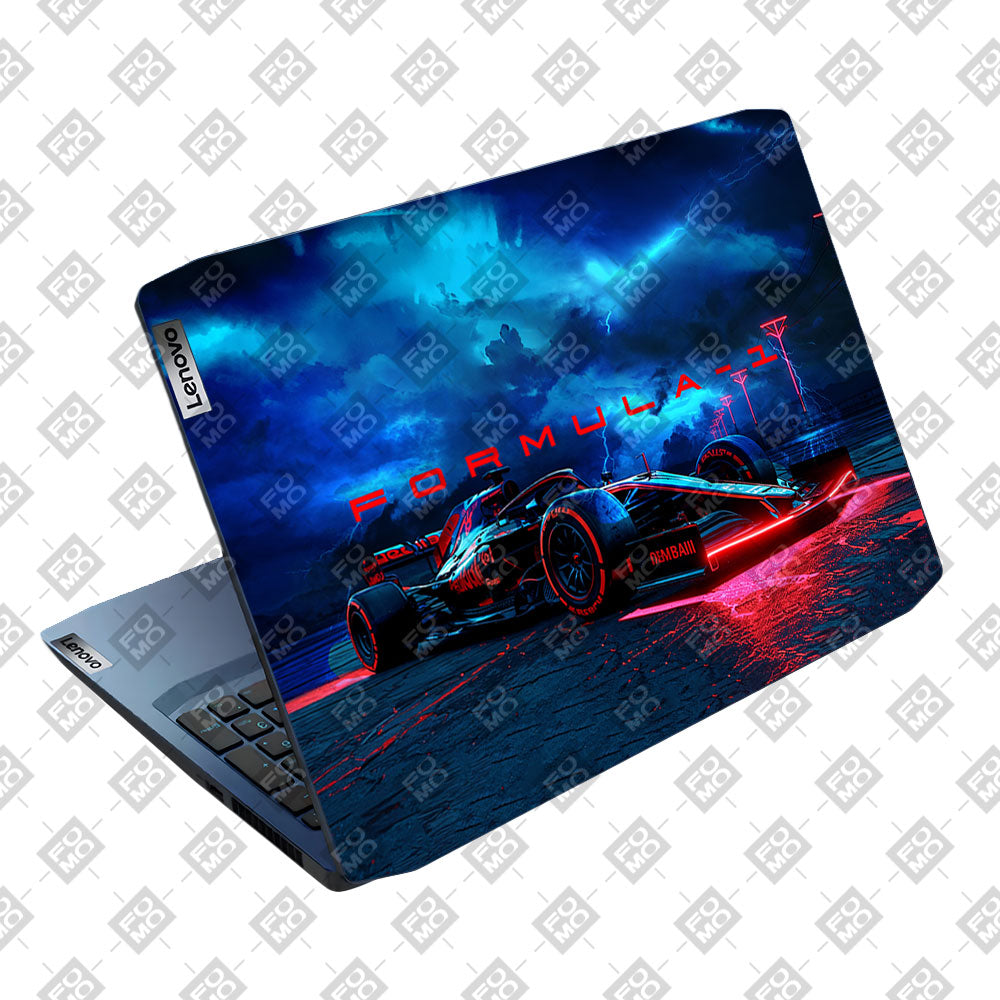 Fututristic Formula 1 Lenovo IdeaPad Gaming 3 15ARH05 and 15IMH05 Laptop Skin
