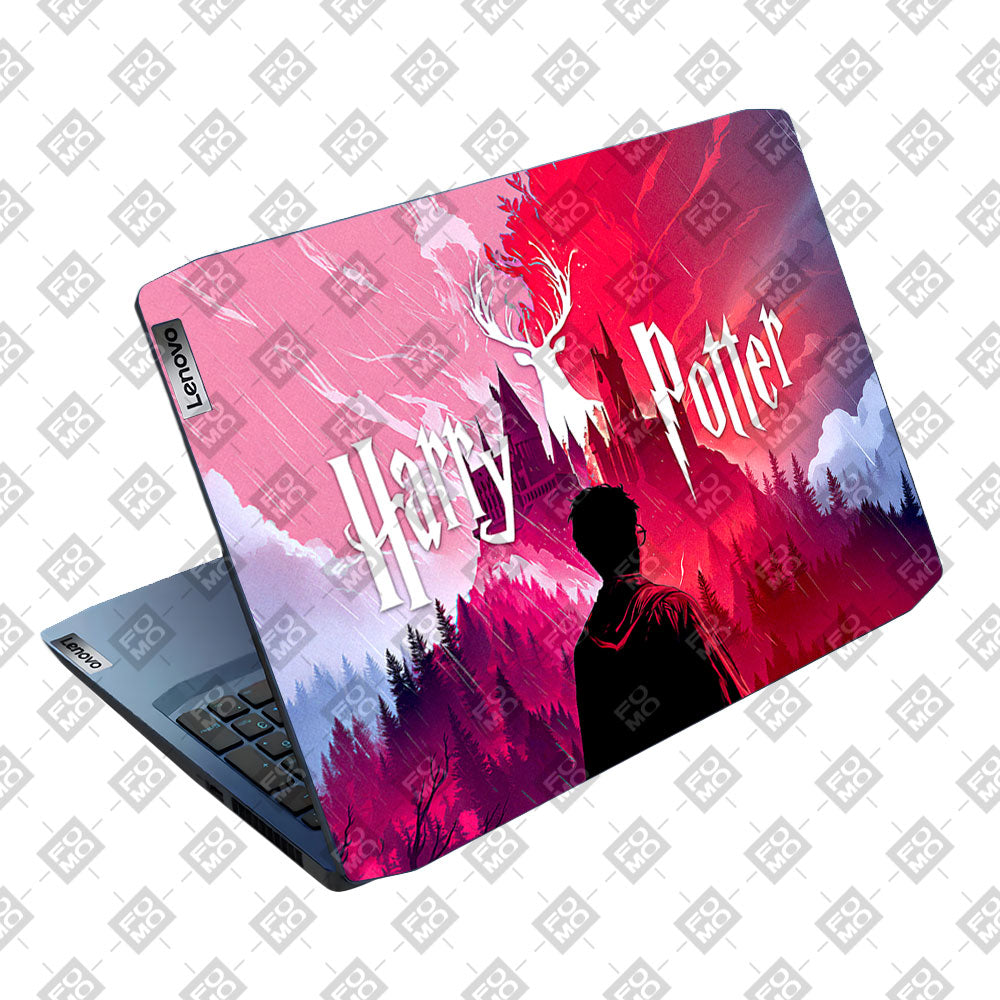 Harry Potter Magical Hogwarts Lenovo IdeaPad Gaming 3 15ARH05 and 15IMH05 Laptop Skin