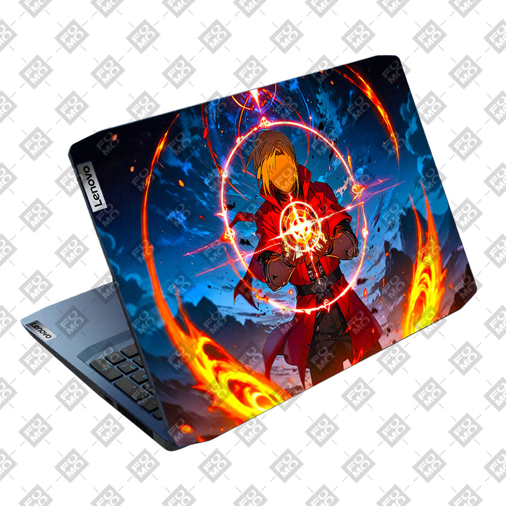 Edward Elric Fullmetal Alchemist Lenovo IdeaPad Gaming 3 15ARH05 and 15IMH05 Laptop Skin