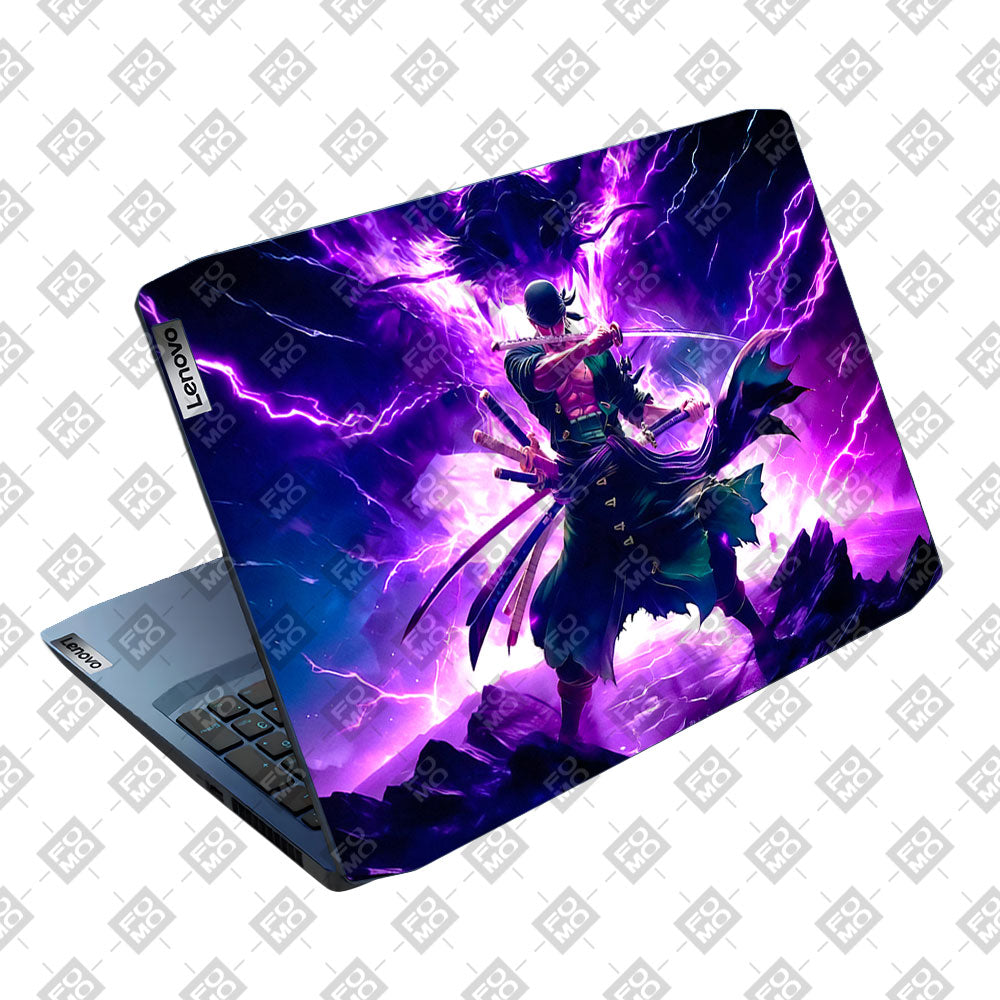 Roronoa Zoro Hell Mode Lenovo IdeaPad Gaming 3 15ARH05 and 15IMH05 Laptop Skin
