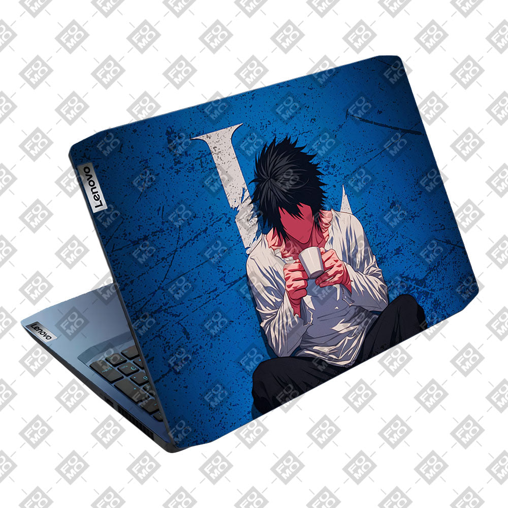 Death Note L Lawliet Lenovo IdeaPad Gaming 3 15ARH05 and 15IMH05 Laptop Skin