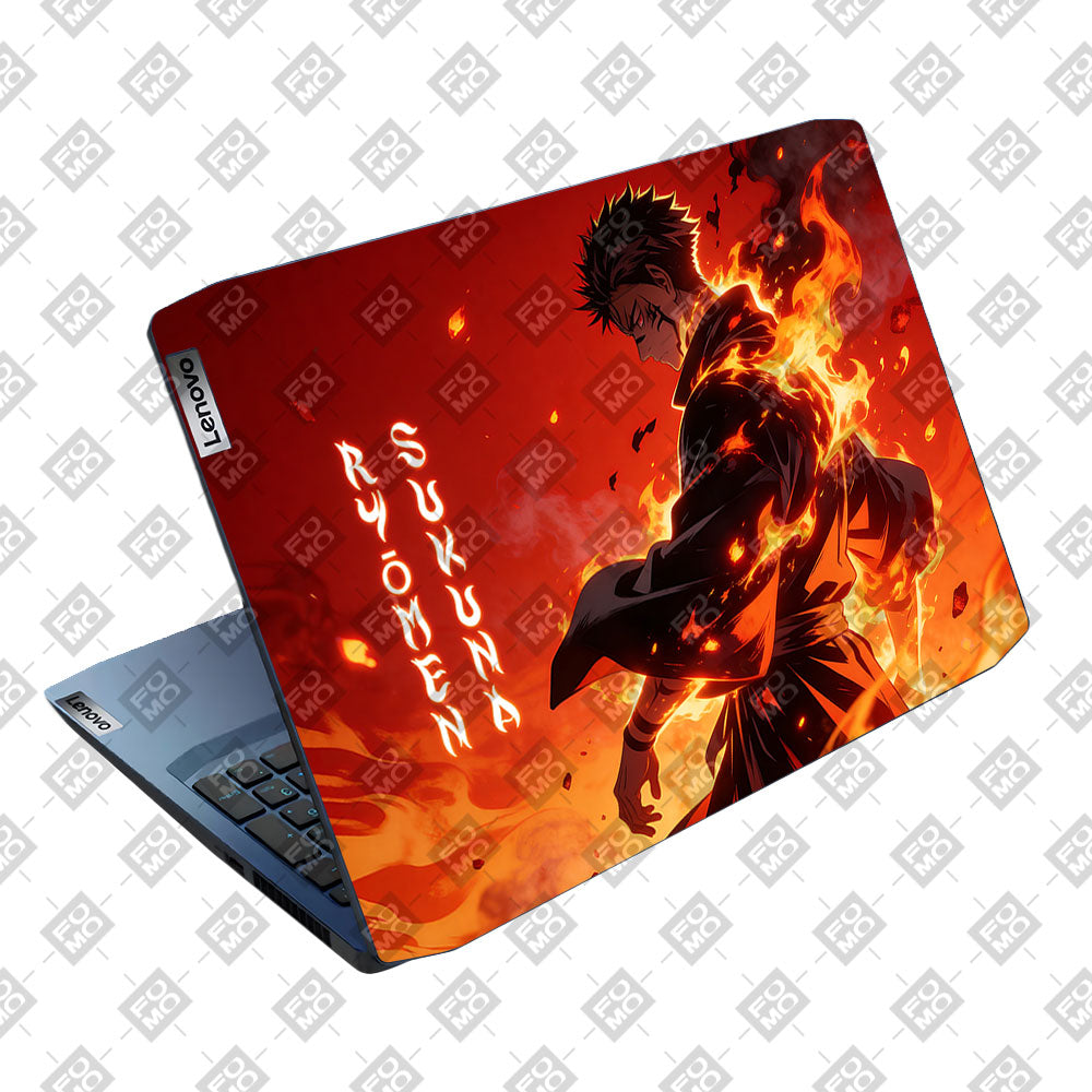 Ryomen Sukuna Lord of Curses Lenovo IdeaPad Gaming 3 15ARH05 and 15IMH05 Laptop Skin